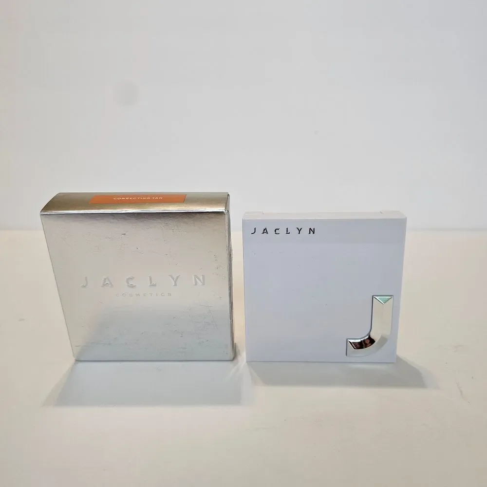 Jaclyn Cosmetic Face It All Correcting Pressed Powder Correcting TAN -‎ New